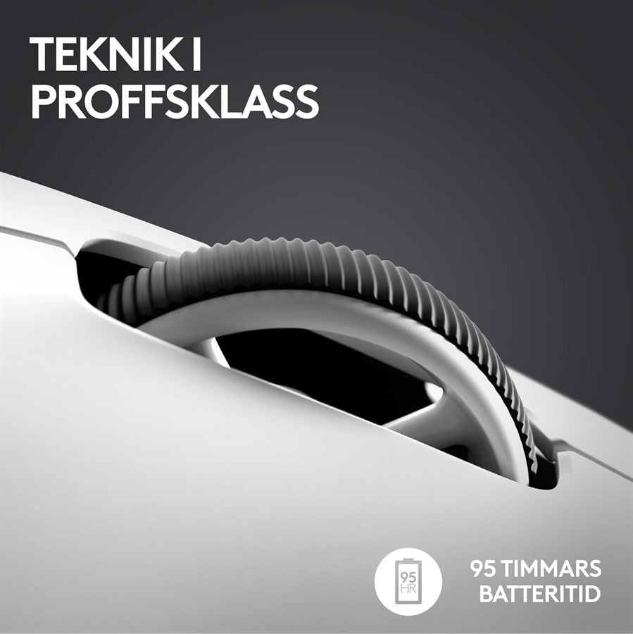 Logitech G PRO X Superlight 2 Wireless Gaming Mouse - White - PakByte