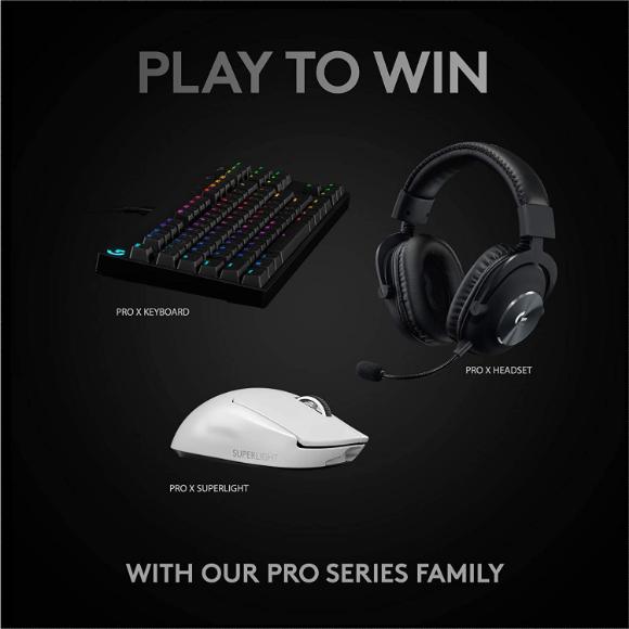 Logitech G PRO X Superlight Wireless Gaming Mouse - White - PakByte Computers