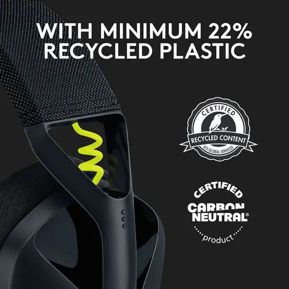 Logitech G435 Lightspeed Wireless Gaming Headset – Black - PakByte Computers