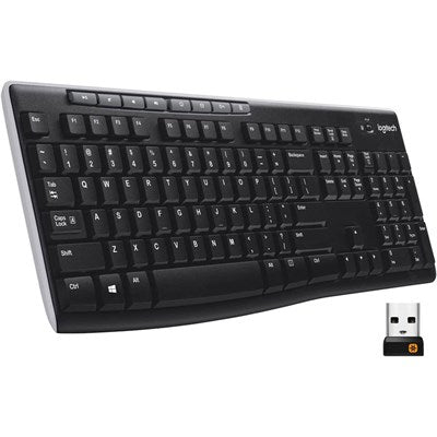 Logitech K270 Full-Size Wireless Keyboard - PakByte