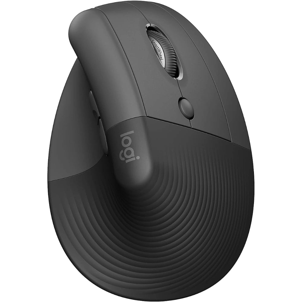 Logitech LIFT VERTICAL Wireless MOUSE - Gray - PakByte