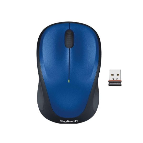 Logitech M235 Wireless Mouse (Blue) - PakByte Computers