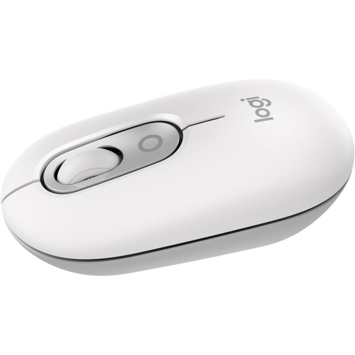 Logitech POP Mouse, Wireless Mouse - Off-White - PakByte Computers