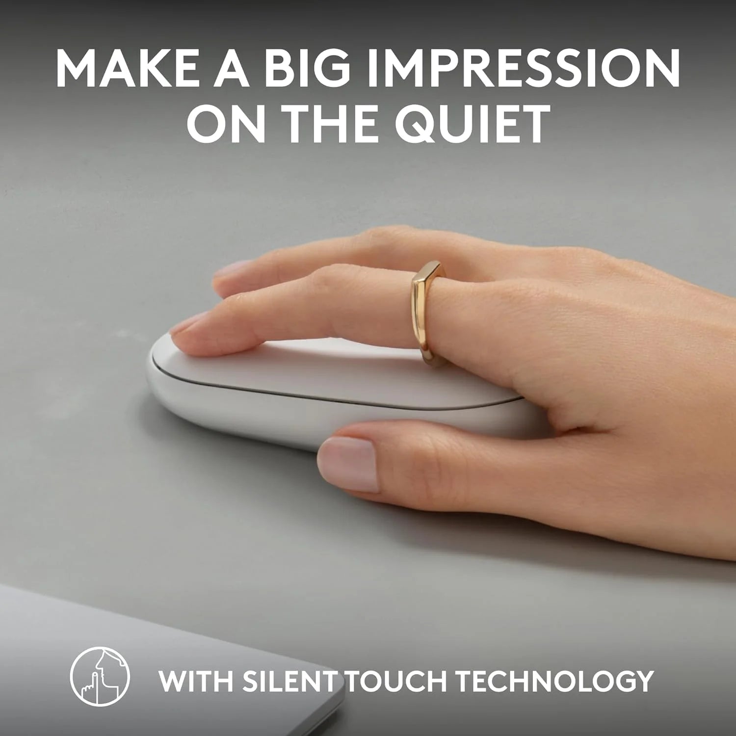 Logitech Pebble Mouse 2 M350s Slim Bluetooth Wireless Mouse – Tonal White - PakByte