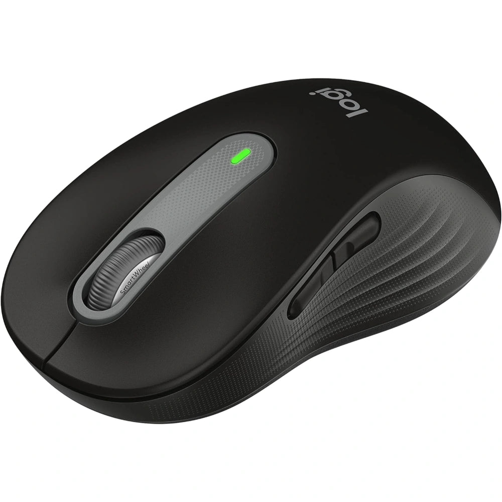 Logitech M650 Large Signature Wireless Mouse & Bluetooth Mouse - BLACK - PakByte
