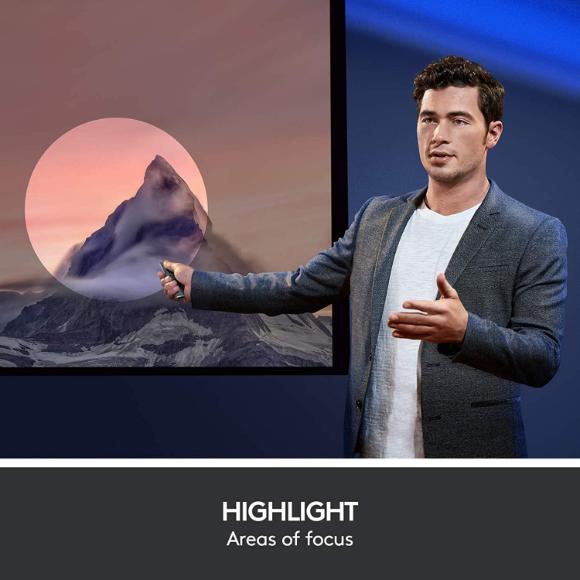 Logitech Spotlight Presentation Remote – Gold - PakByte Computers