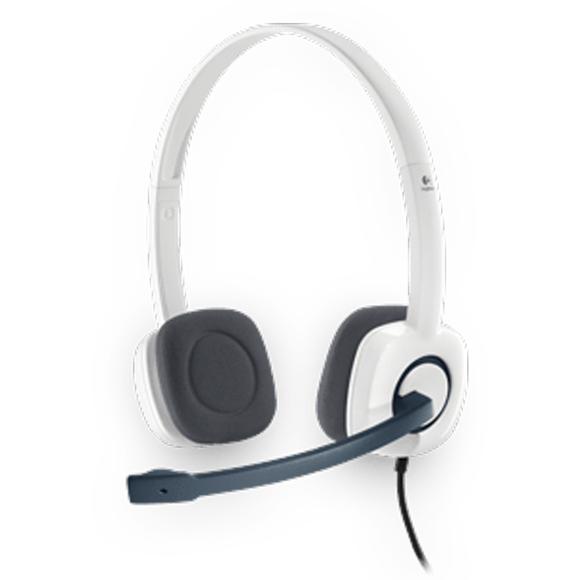 Logitech Stereo Headset H150 – Cloud White - PakByte Computers