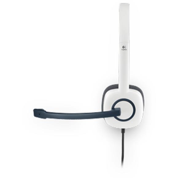 Logitech Stereo Headset H150 – Cloud White - PakByte Computers