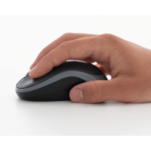 Logitech Wireless Mouse M185 - Swift Gray - PakByte Computers