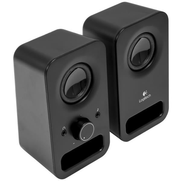 Logitech Z150 Compact Stereo Speakers - Black - PakByte Computers