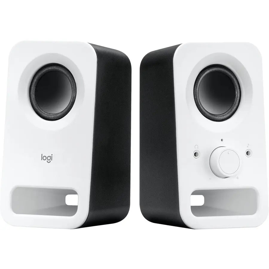 Logitech Z150 Compact Stereo Speakers - White - PakByte Computers