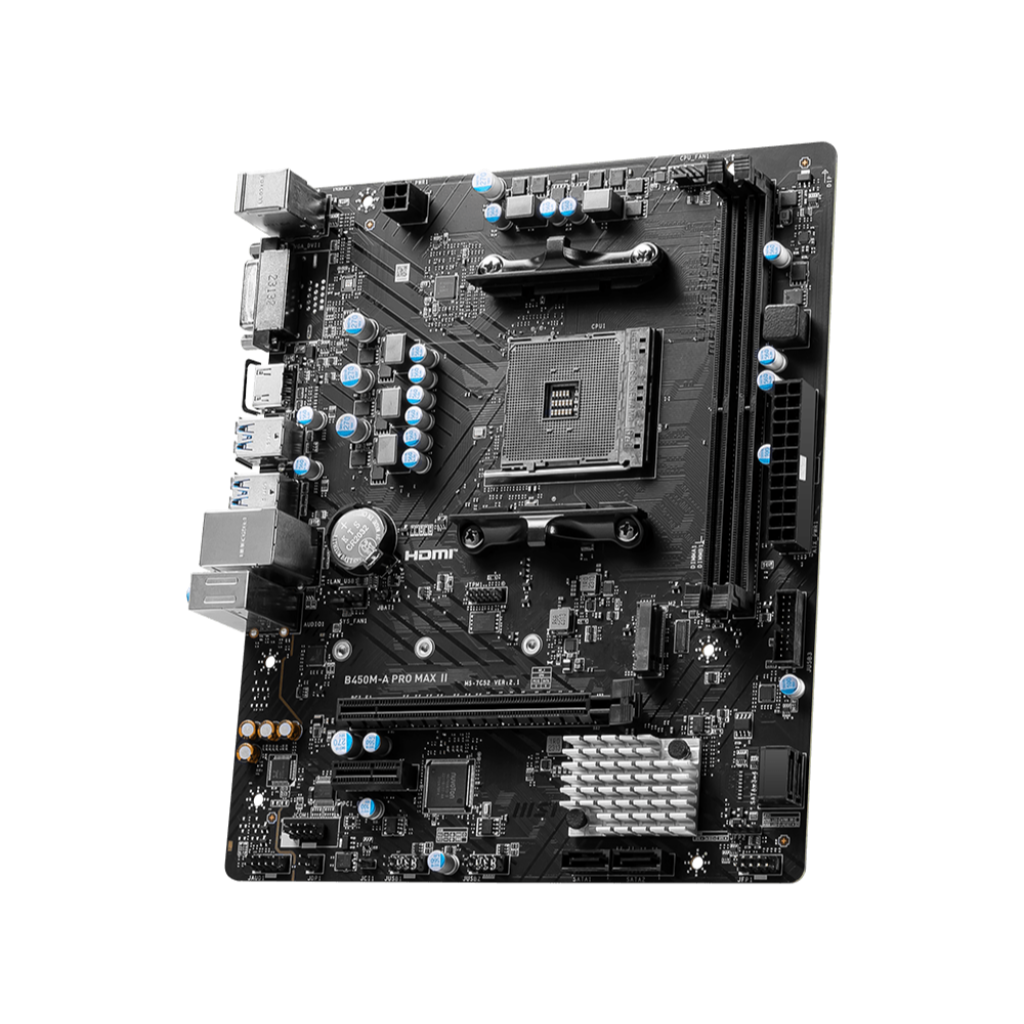 MSI B450M-A Pro Max II ProSeries Motherboard - PakByte