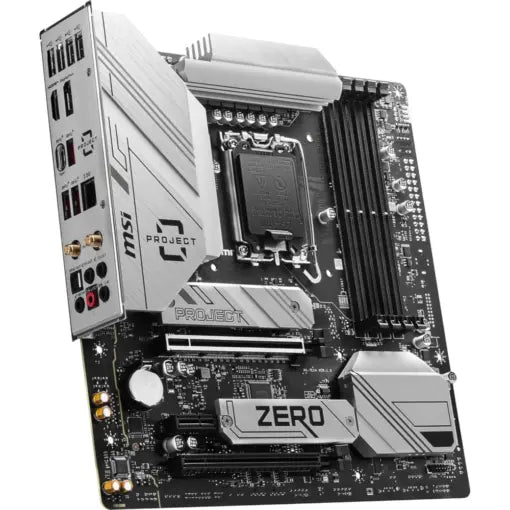 MSI B760M Project Zero Gaming Motherboard - PakByte