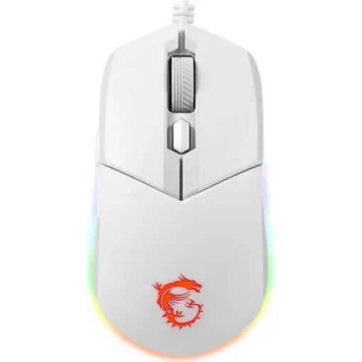 MSI Clutch GM11 Gaming Mouse White - PakByte