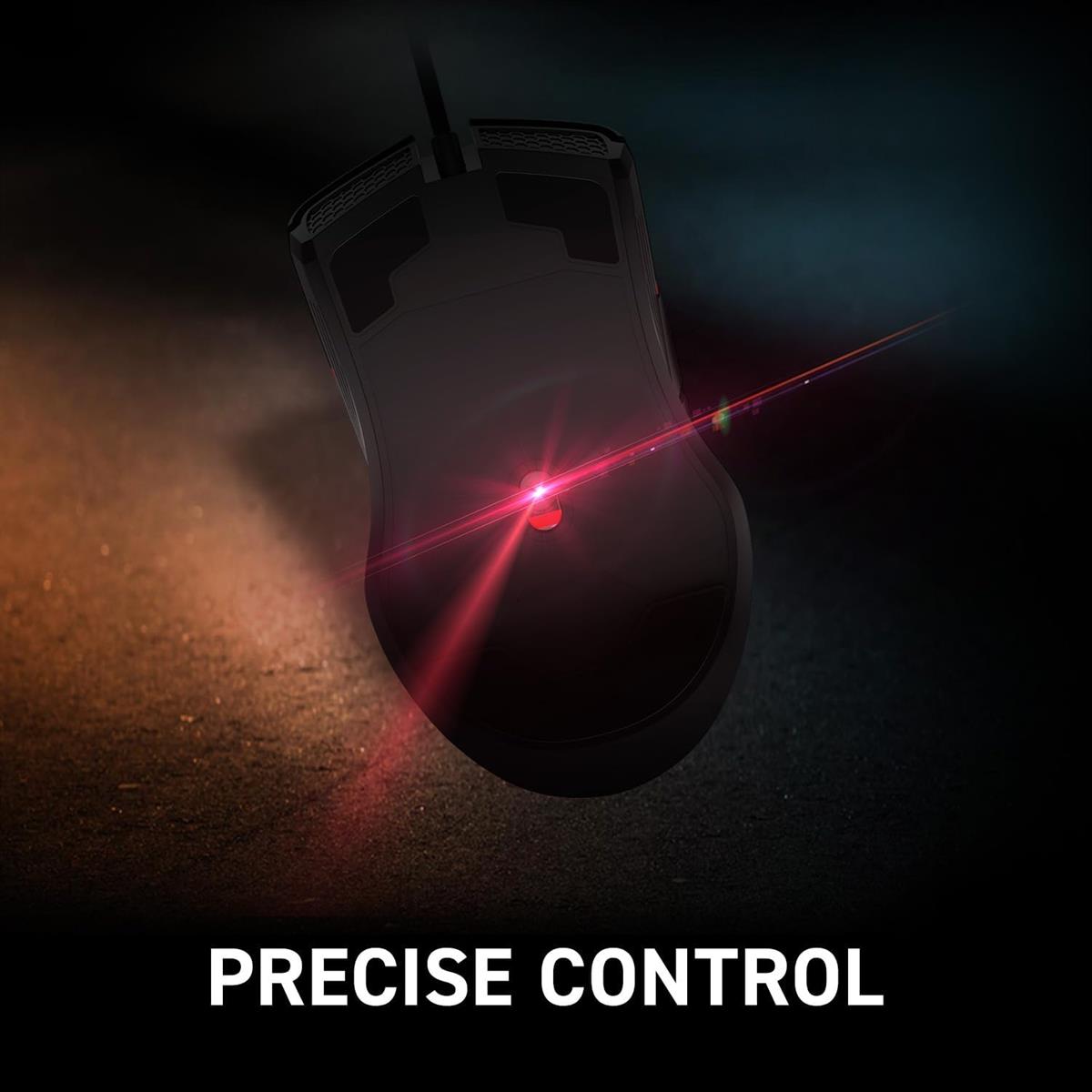 MSI Forge GM300 Lightweight Gaming Mouse Black - PakByte