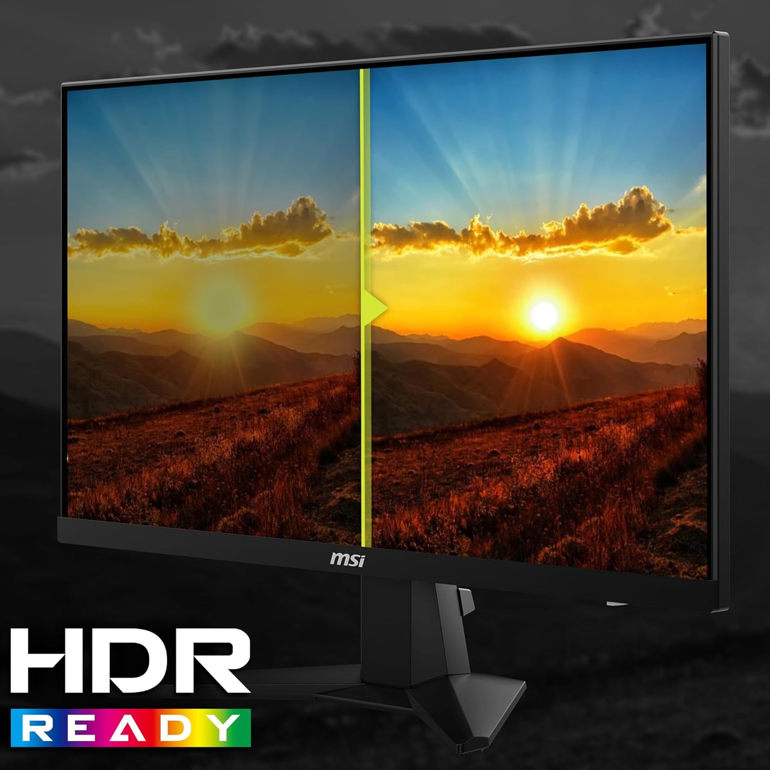 MSI G256F 180Hz, 25-inch 1920 x 1080 (FHD), Gaming Monitor - Black - PakByte