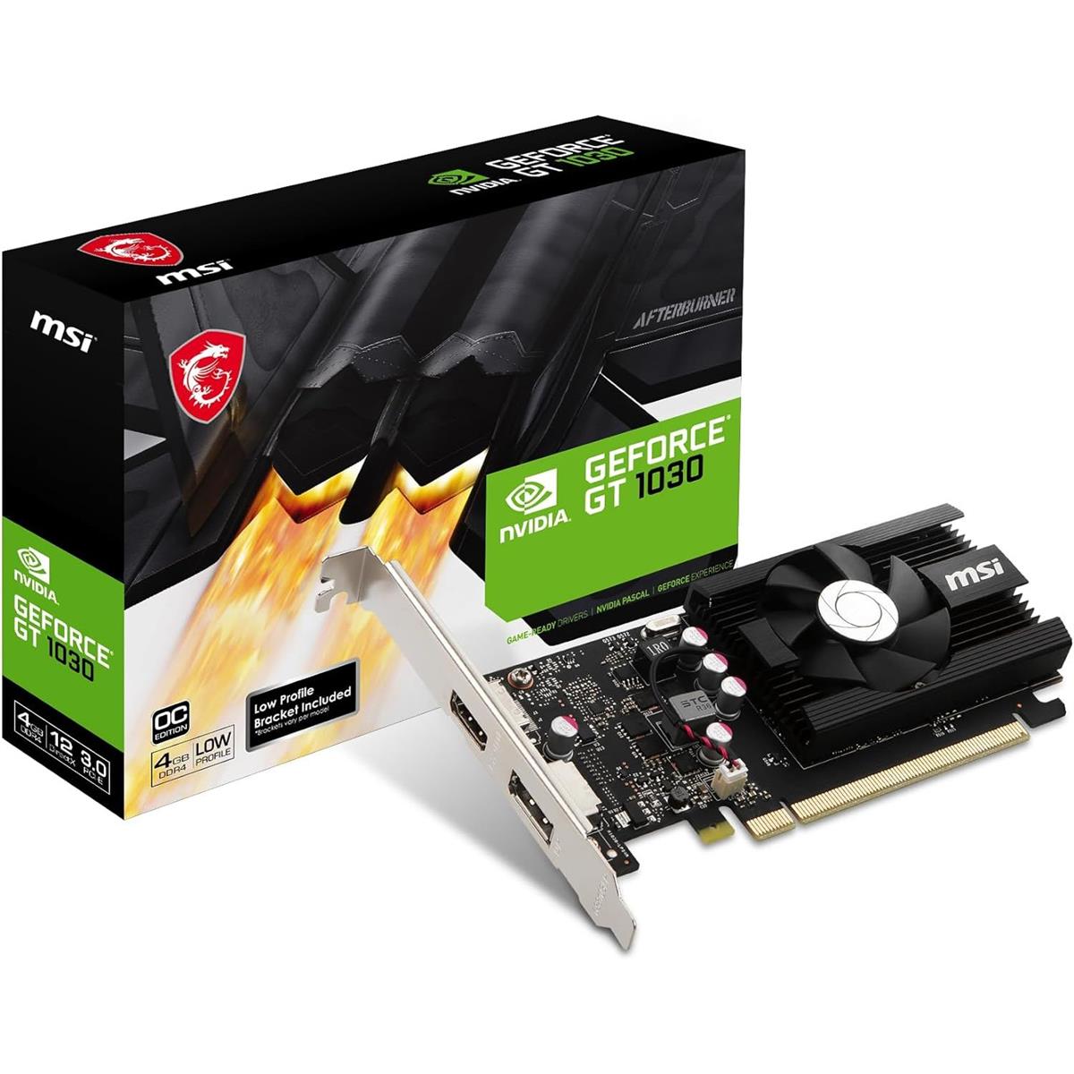 MSI GeForce GT 1030 4GD4 Graphics Card - PakByte
