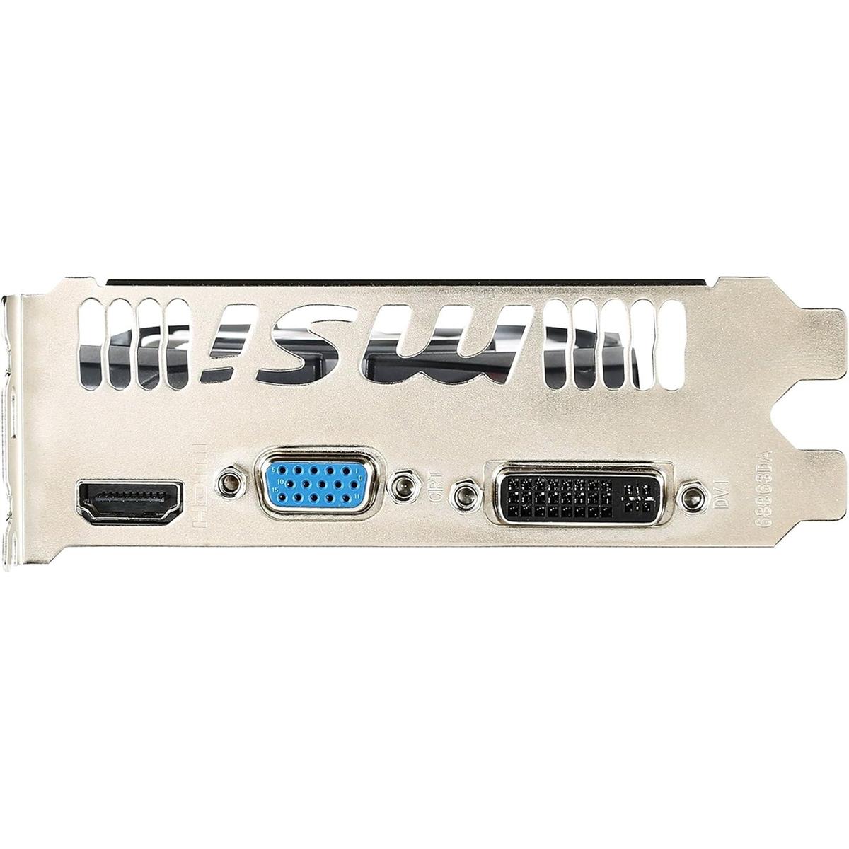 MSI GeForce GT 730 Fermi DDR3 4GB DirectX 12 Graphics Card - PakByte