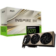 MSI GeForce RTX 5070 12GB Inspire 3X OC Graphics Card