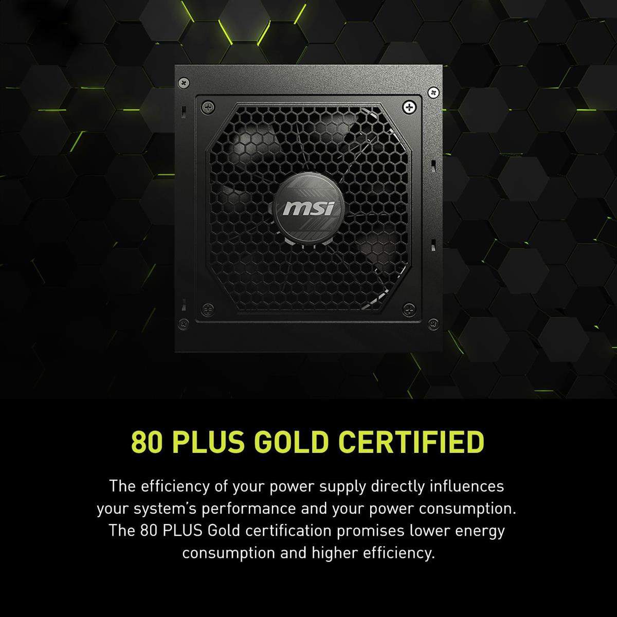 MSI MAG A850GL PCIE5 850W 80 Plus Gold Fully Modular Power Supply - PakByte Computers
