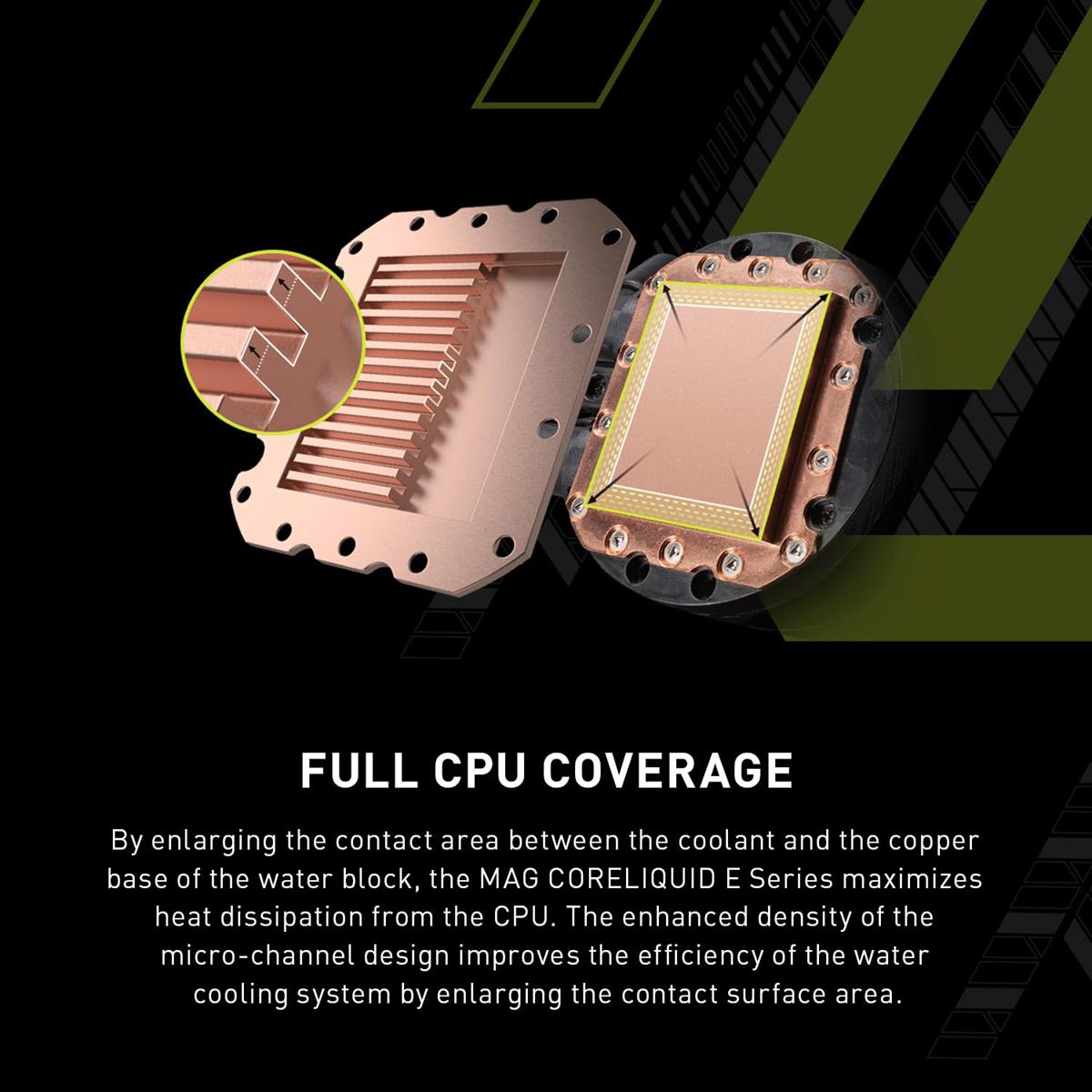 MSI MAG Core Liquid E360 Black ARGB AIO 360mm Liquid CPU Cooler - PakByte