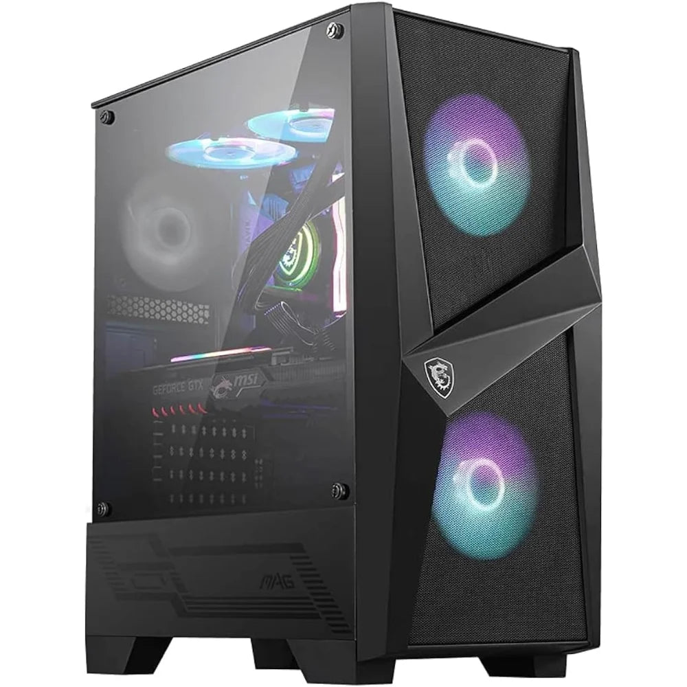 MSI MAG Forge 100R ARGB Mid-Tower ATX Gaming Case - PakByte