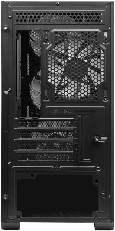 MSI MAG Forge M100A Micro-ATX Tower Tempered Glass Gaming PC Case Black - PakByte