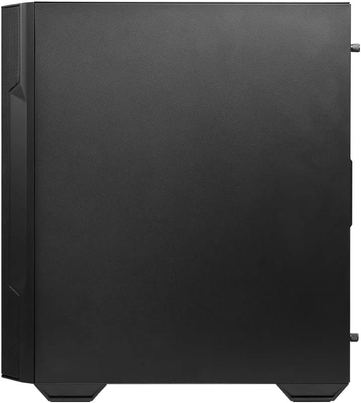 MSI MAG Forge M100A Micro-ATX Tower Tempered Glass Gaming PC Case Black - PakByte