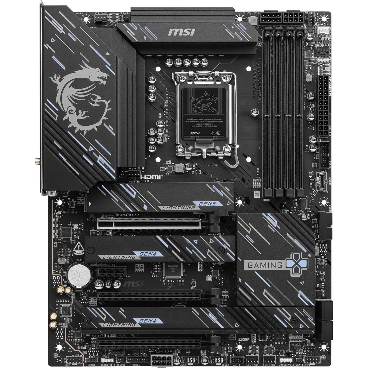 MSI Z890 Gaming Plus Wifi DDR5 Intel Ultra Series 2 ATX Motherboard - PakByte