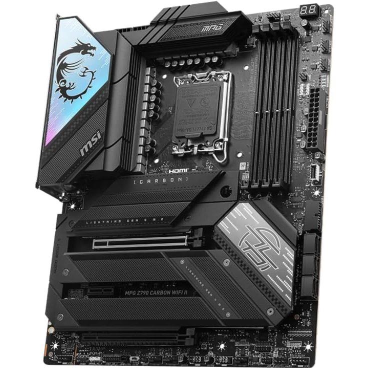 MSI MPG Z790 Carbon Max Wifi II DDR5 Intel 12/13/14th Gen ATX Motherboard - PakByte Computers