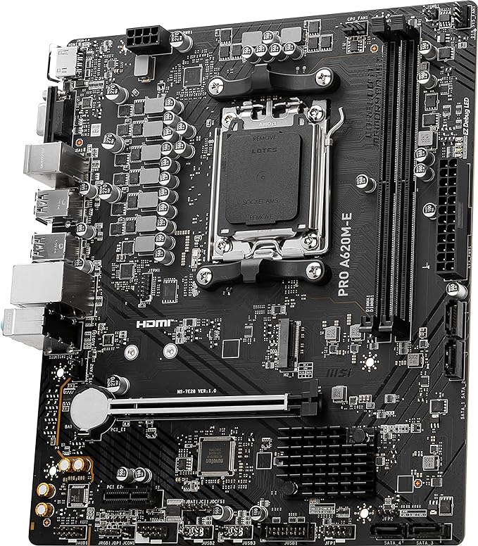 MSI PRO A620M-E ProSeries Motherboard - PakByte Computers