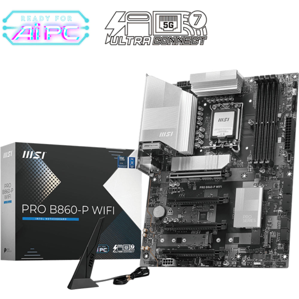 MSI PRO B860-P WiFi DDR5 Motherboard - PakByte Computers