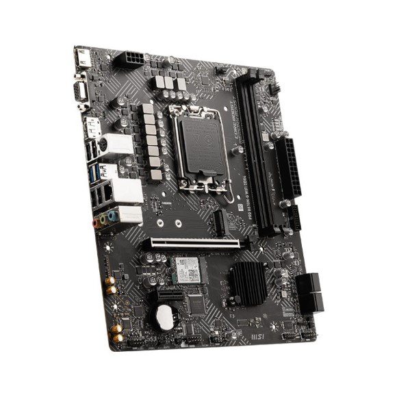 MSI PRO H610M-G DDR4 WIFI LGA 1700 Motherboard - PakByte Computers