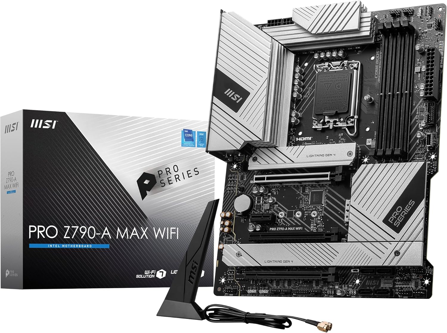 MSI PRO Z790-A MAX WiFi ProSeries DDR5 Motherboard - PakByte Computers