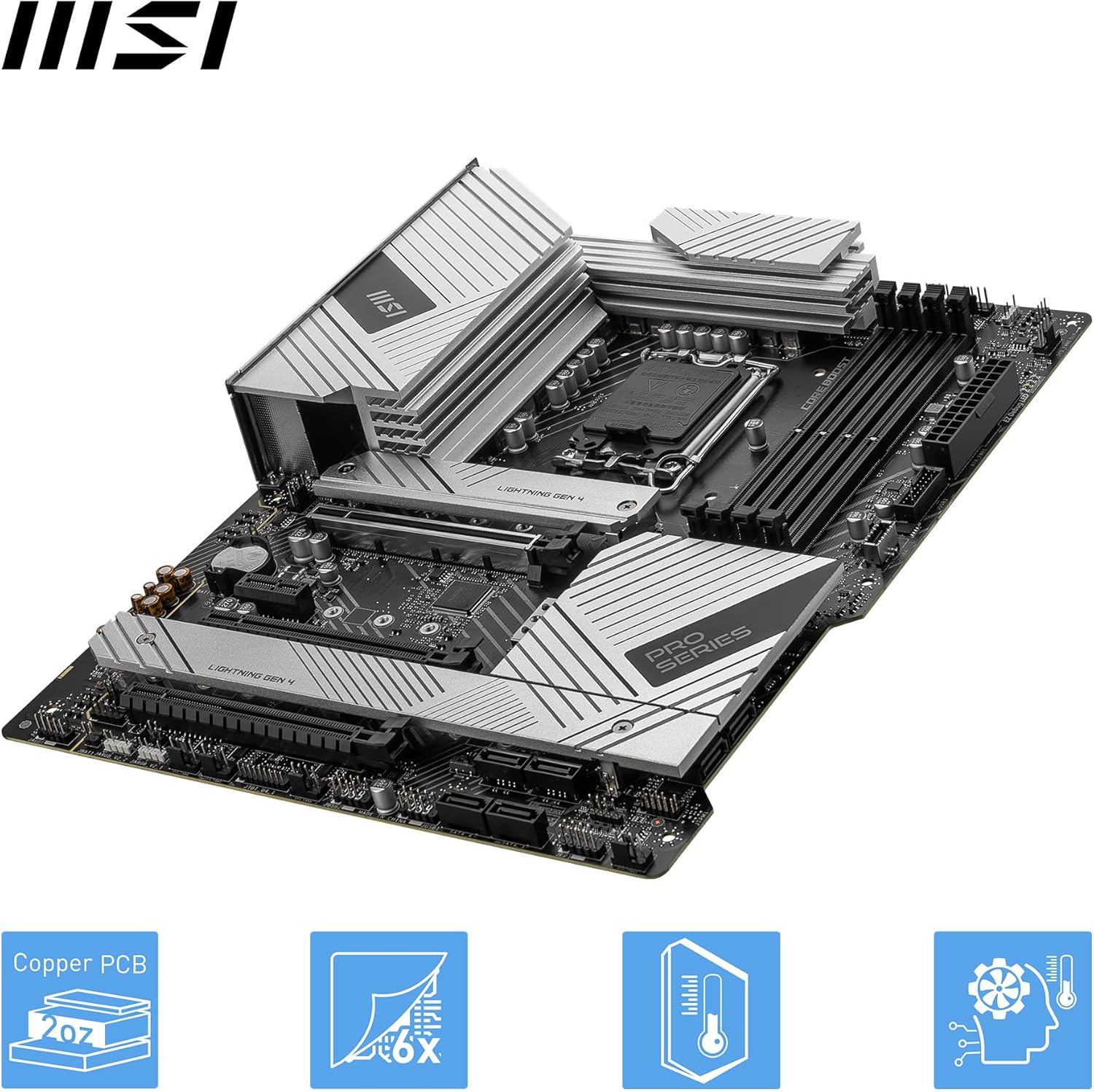 MSI PRO Z790-A MAX WiFi ProSeries DDR5 Motherboard - PakByte Computers