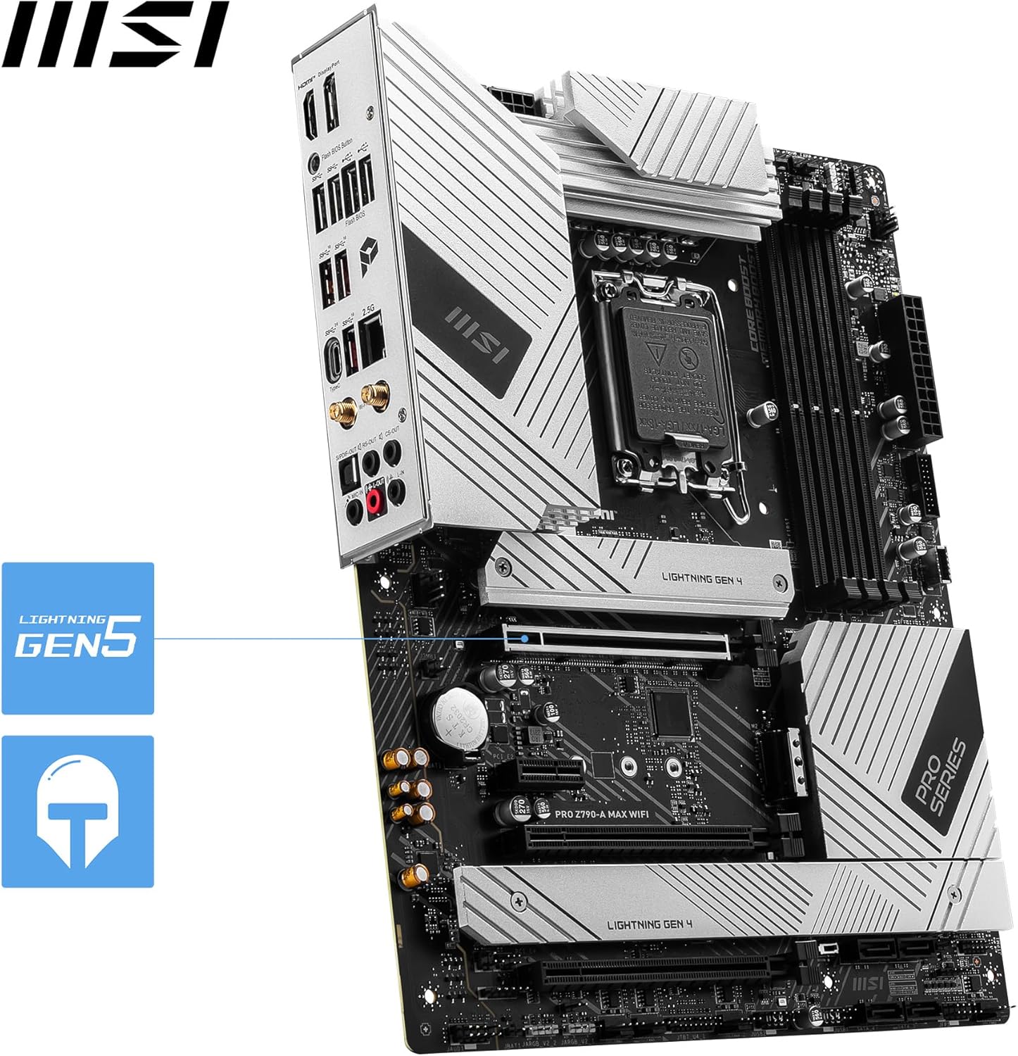 MSI PRO Z790-A MAX WiFi ProSeries DDR5 Motherboard - PakByte Computers