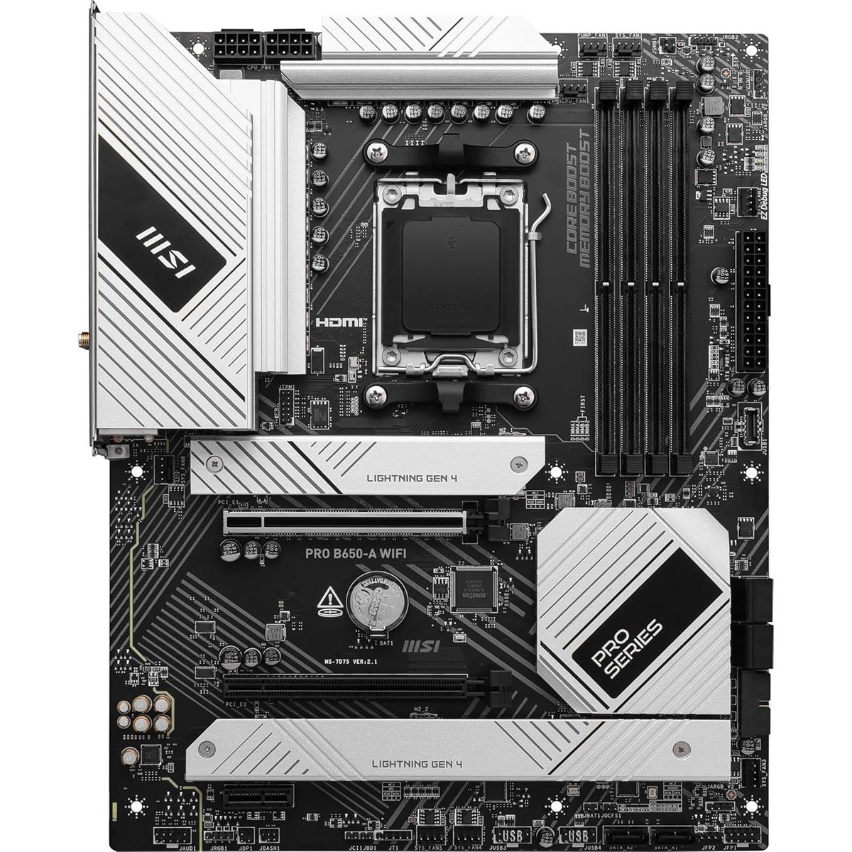 MSI Pro B650-A WiFi ProSeries Motherboard - PakByte