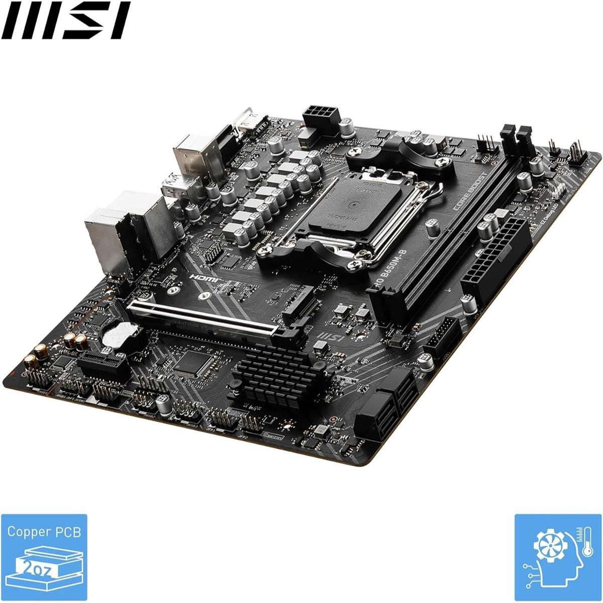 MSI Pro B650M-B DDR5 Motherboard - PakByte
