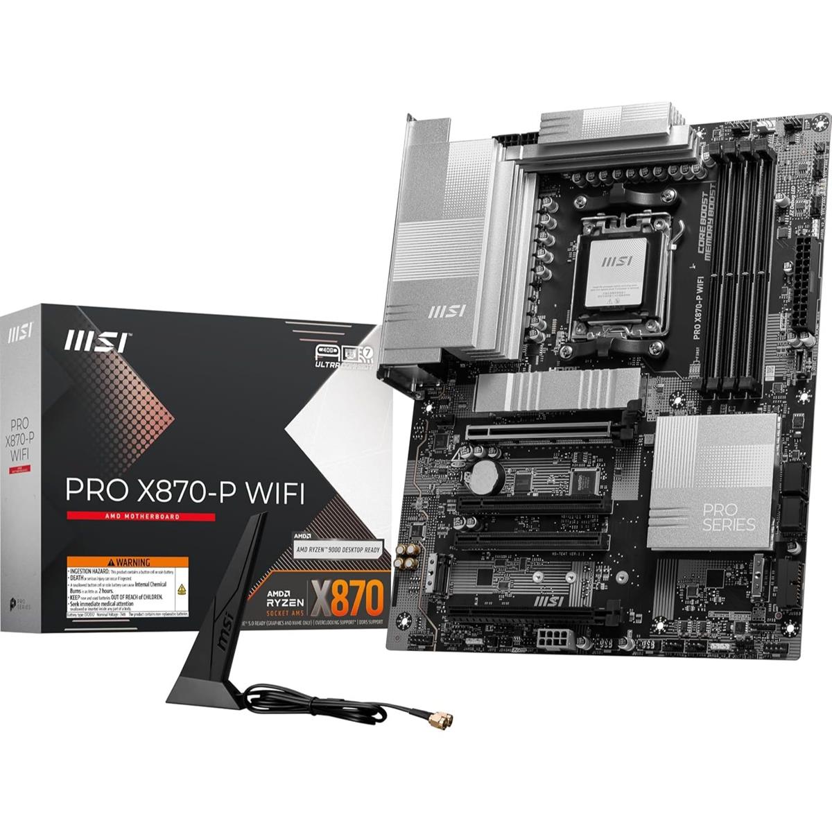 MSI Pro X870-P WiFi ProSeries Motherboard - PakByte