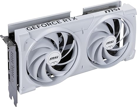 MSI Gaming RTX 5070 12G Ventus 2X OC Graphics Card - White
