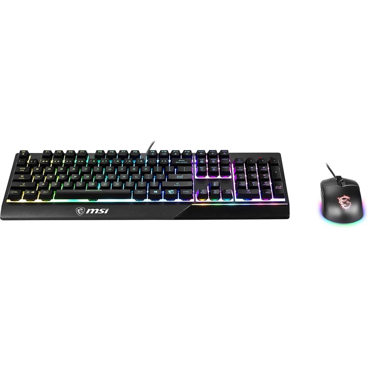 MSI Vigor GK30 RGB Gaming Keyboard Mouse Combo - PakByte