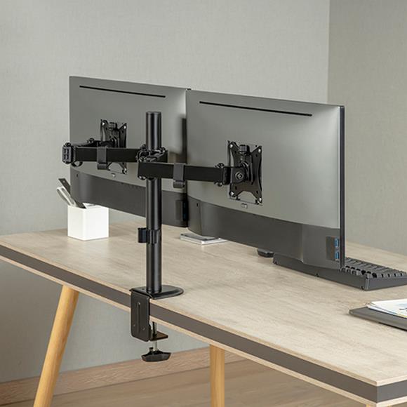 MXG BMA-24P Dual Steel Articulating Monitor Arm - PakByte Computers