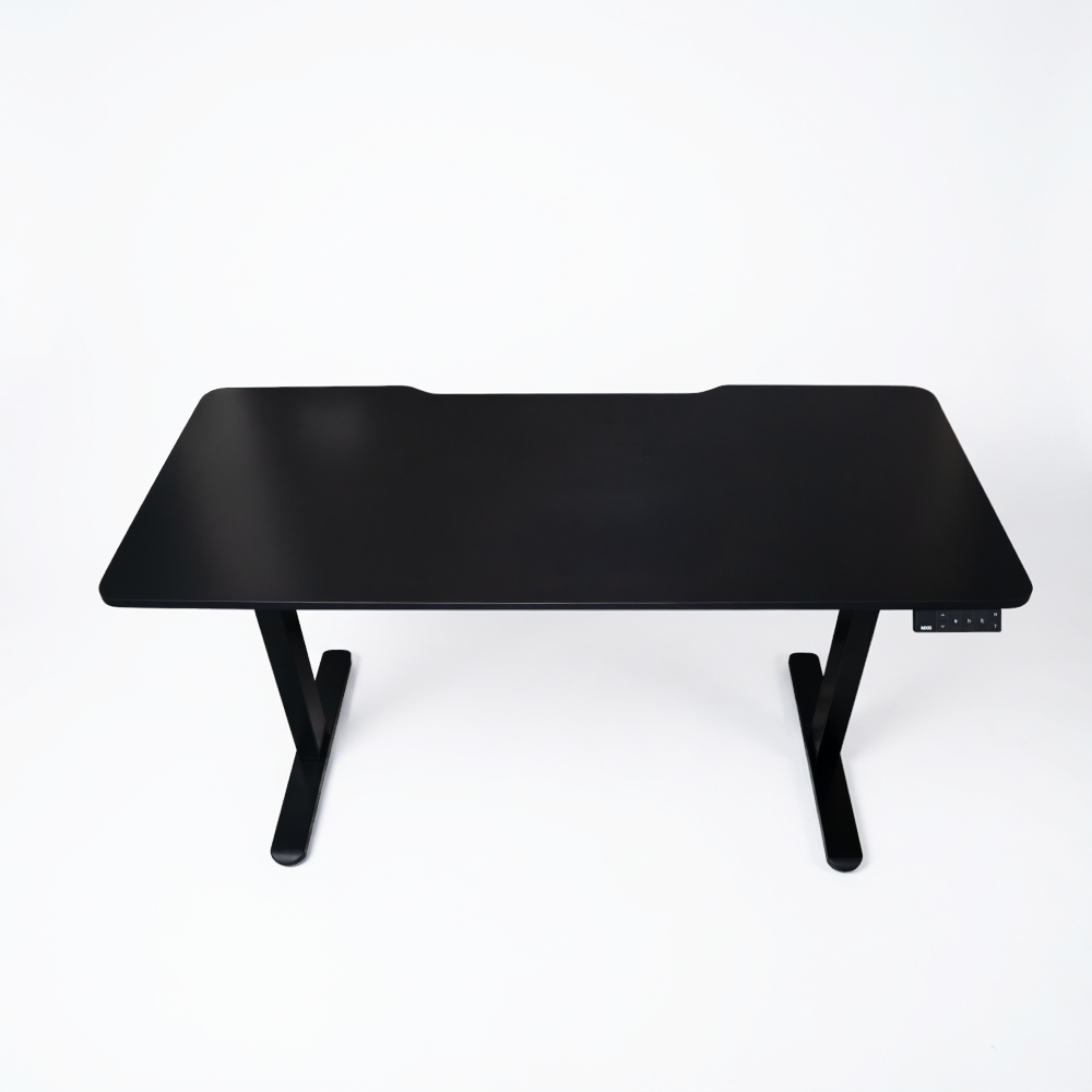 MXG DMD-01 Dual‑Motor 4.5ft x 2ft, 0.75 Inches Thick Motorized Sit‑Stand Gaming Desk - Matte Black
