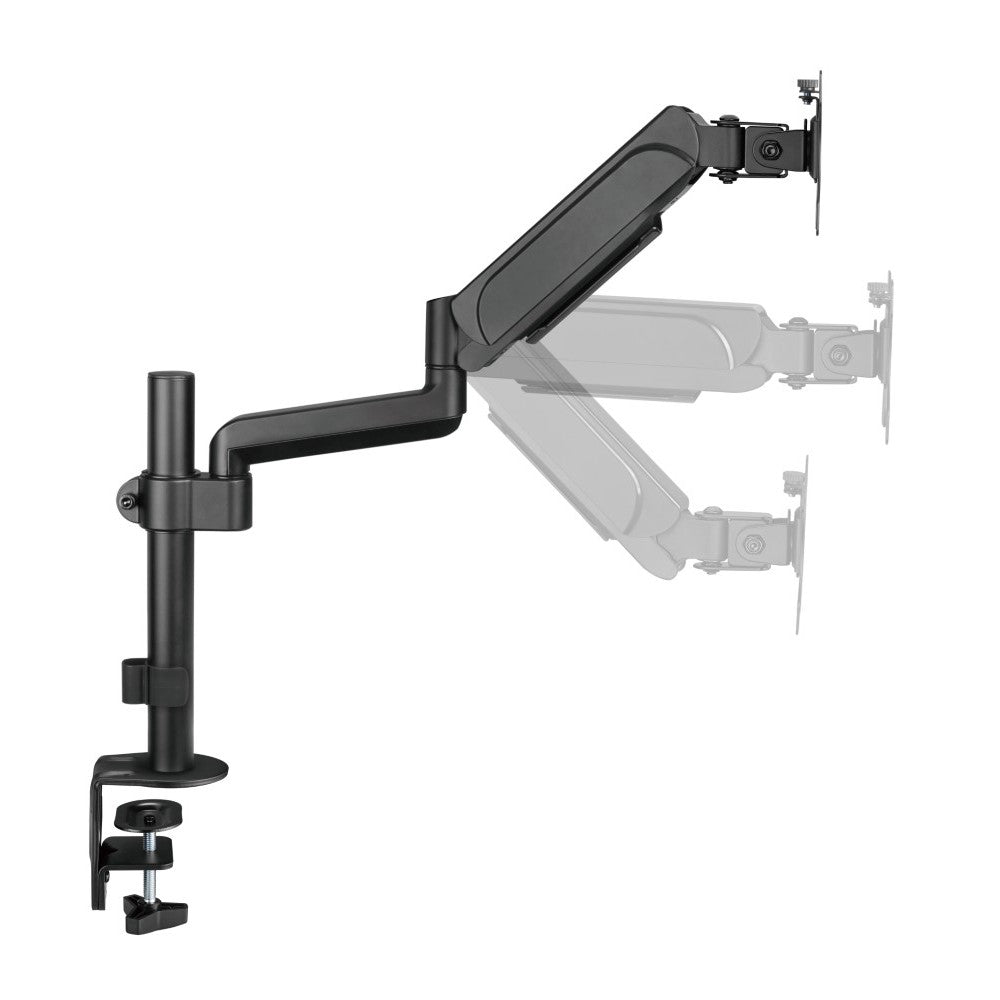 MXG PMA-12 Pole-Mounted Spring-Assisted Single Monitor Arm - PakByte