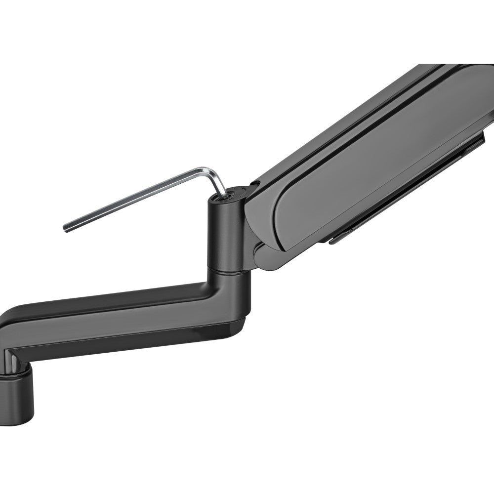 MXG PMA-12 Pole-Mounted Spring-Assisted Single Monitor Arm - PakByte