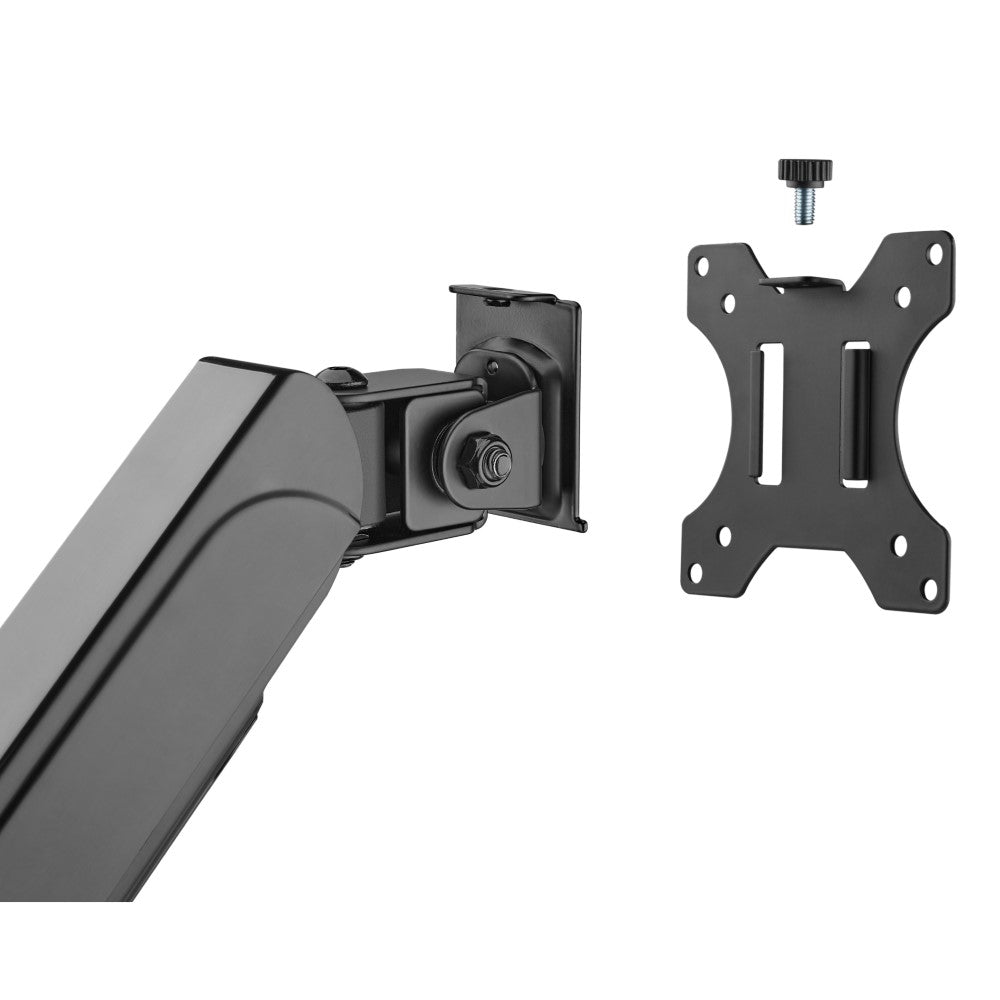 MXG PMA-12 Pole-Mounted Spring-Assisted Single Monitor Arm - PakByte