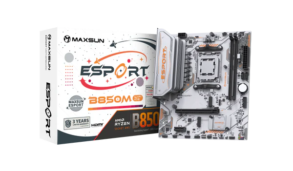 Maxsun MS-eSport B850M WIFI ICE Motherboard