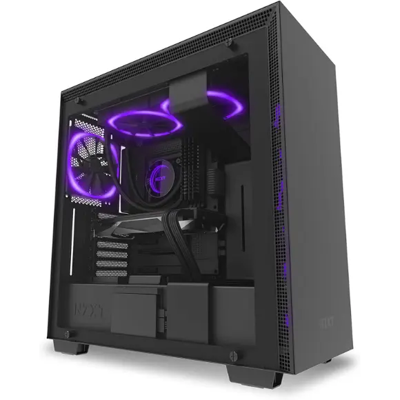 NZXT Aer RGB 2 140mm Case Fan - Matte Black - HF-28140-B1 - PakByte Computers