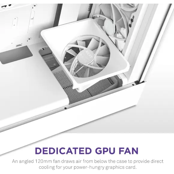 NZXT H5 Elite ATX Mid Tower PC Gaming Case - White (CC-H51EW-01) - PakByte Computers