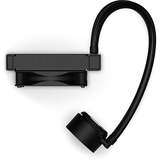 NZXT Kraken 120 - RL-KR120-B1 - AIO CPU Liquid Cooler - Black - PakByte